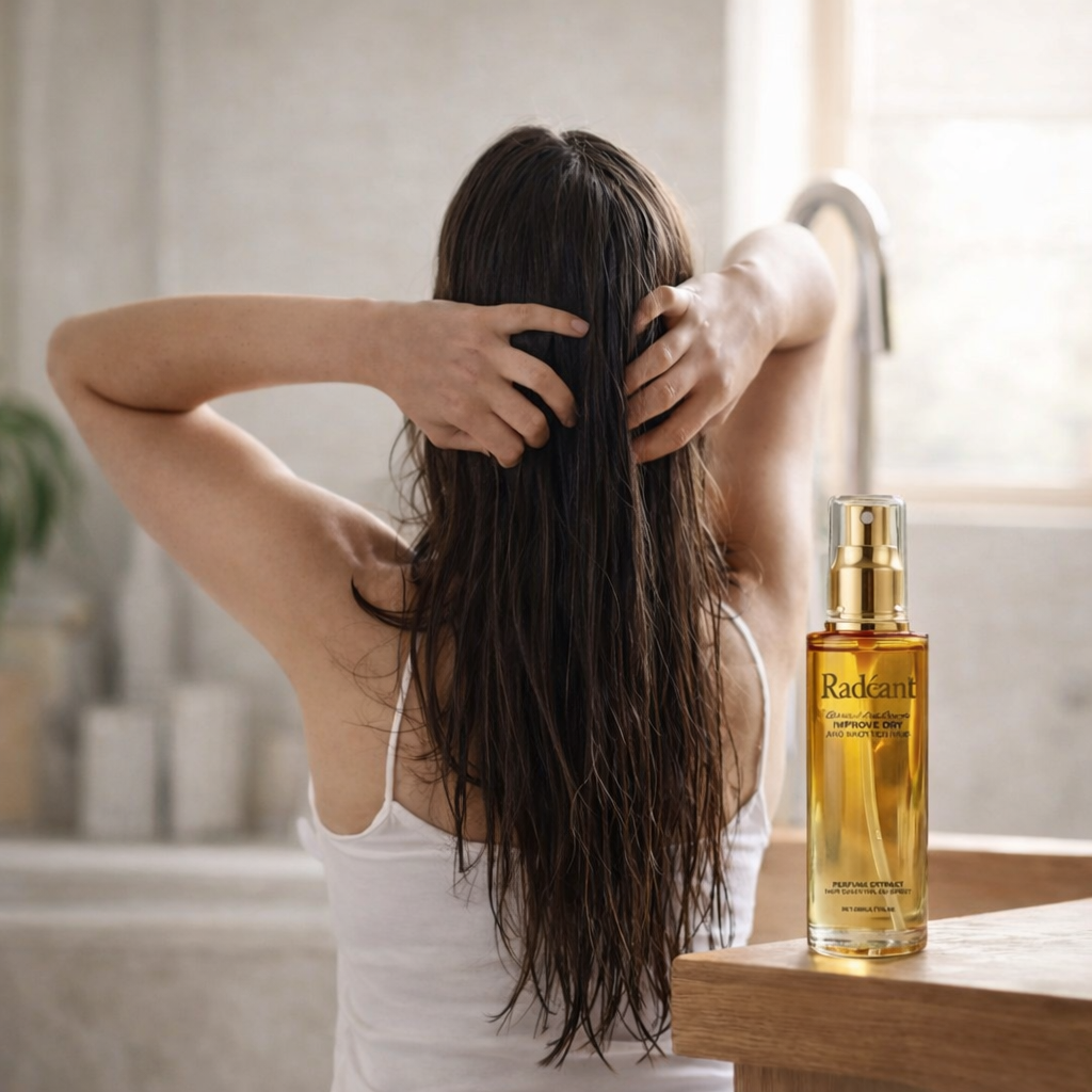 Naturally Restore Stronger, Healthier Hair with Our Leave In Conditioning Oil Spray