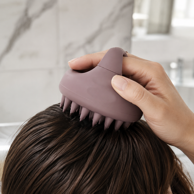 Soft Bristle Scalp Massage Brush for Curly Hair