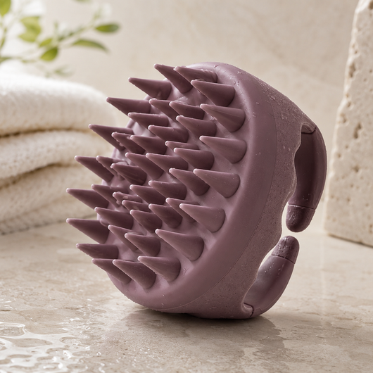 Soft Bristle Scalp Massage Brush for Curly Hair